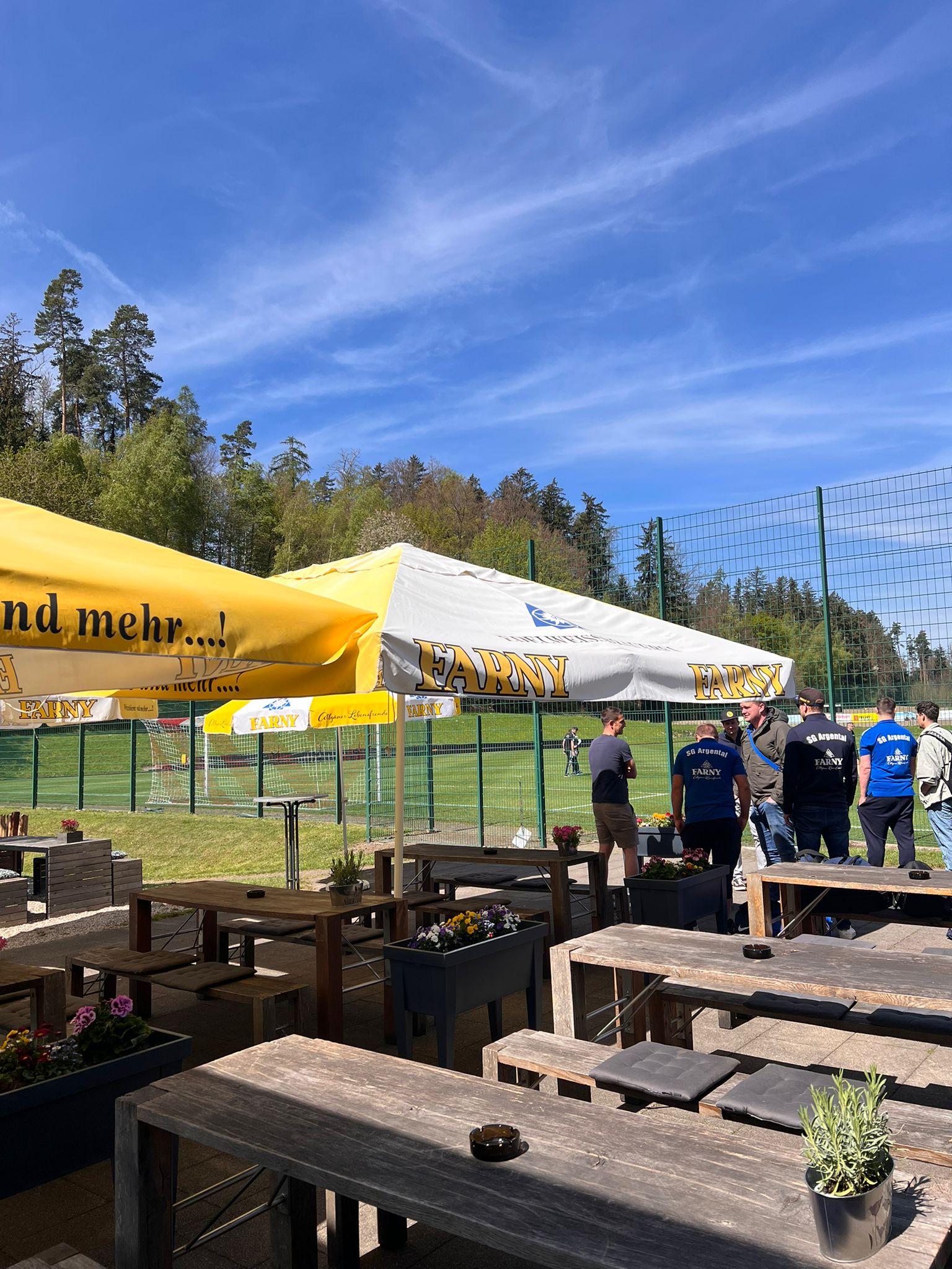 Restaurantbereich außen